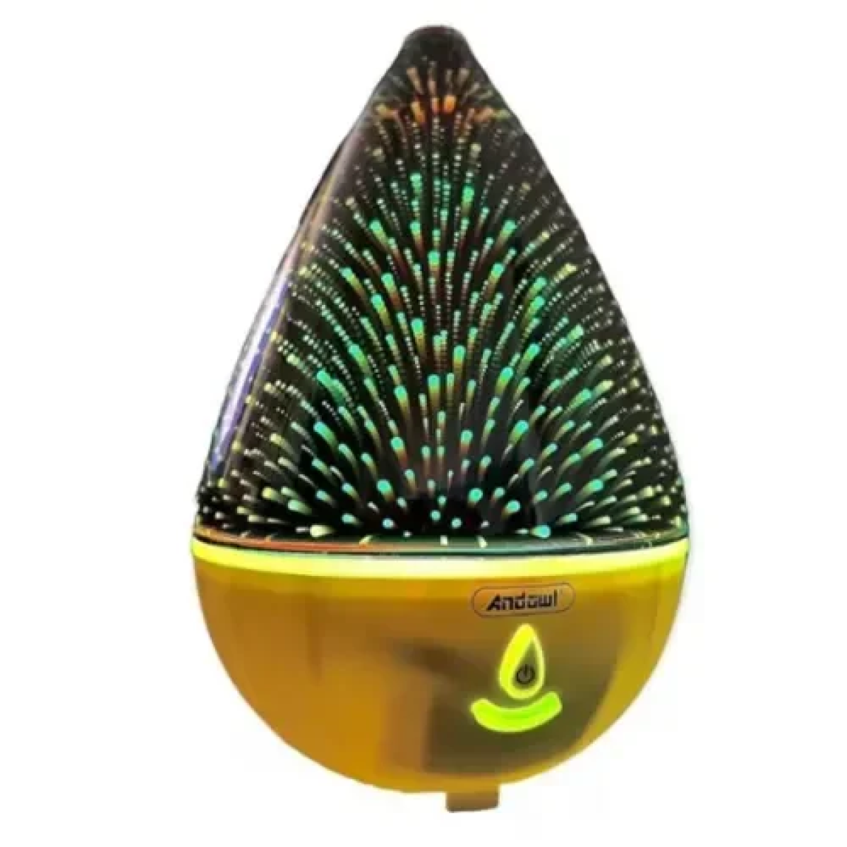 Υγραντήρας Αρωματοθεραπείας LED 135ml Andowl Q-X102 Λευκό