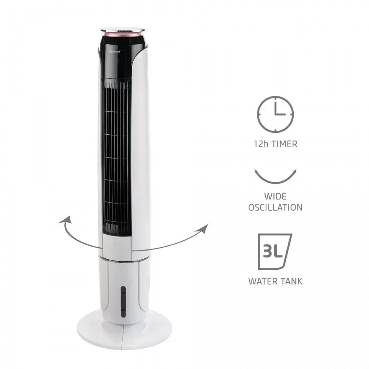 Diplomat DX-33TRC Air Cooler 65W