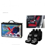 Full Set Κάλυμμα Αυτοκινήτου 9τμχ 30479 XM21-2 Μαύρο Γκρι