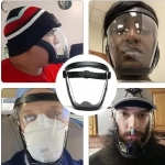 Μάσκα Εργασίας Προστασίας Από Θραύσματα Με Φίλτρο Σκόνης Στο Κάτω Μέρος