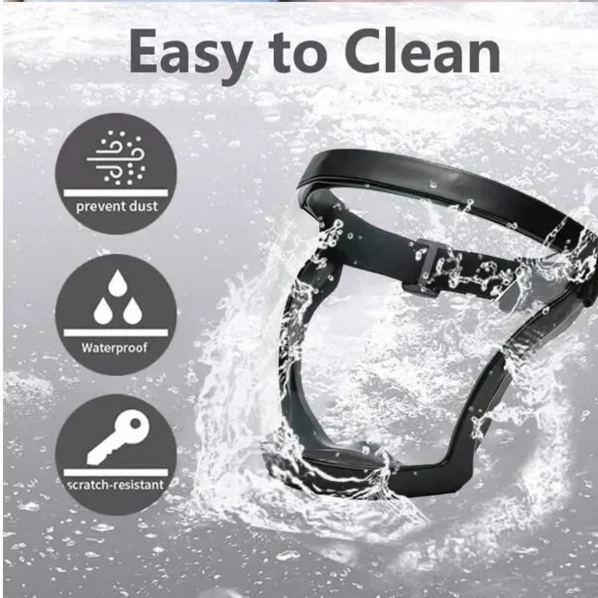 Μάσκα Εργασίας Προστασίας Από Θραύσματα Με Φίλτρο Σκόνης Στο Κάτω Μέρος