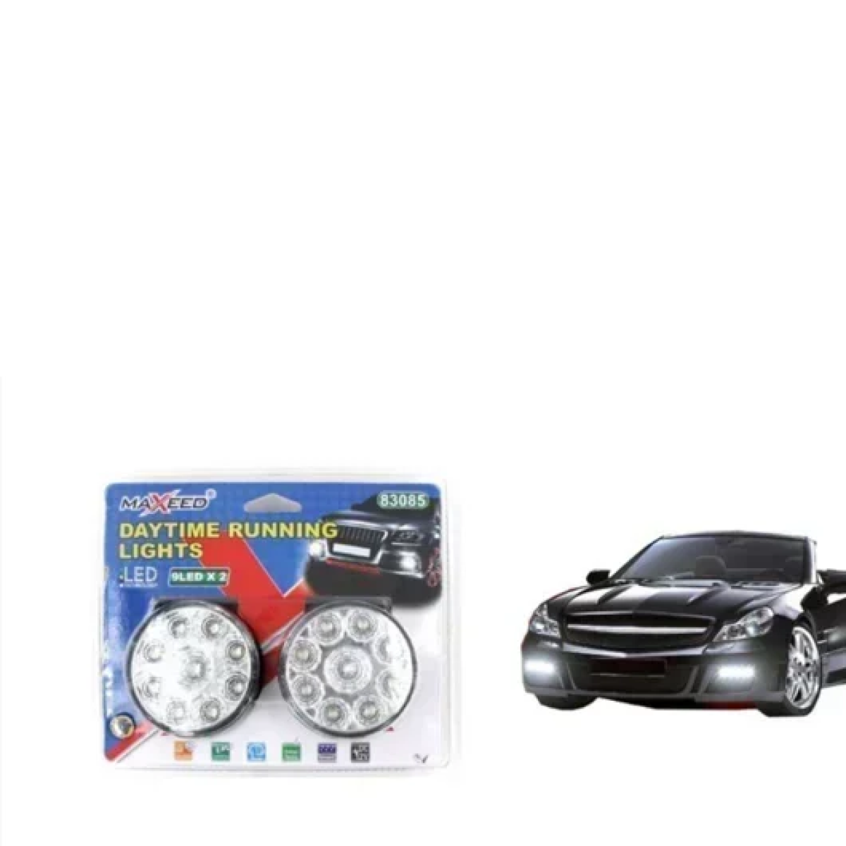 Σετ Led Φώτα Ημέρας Αυτοκινήτου 83085