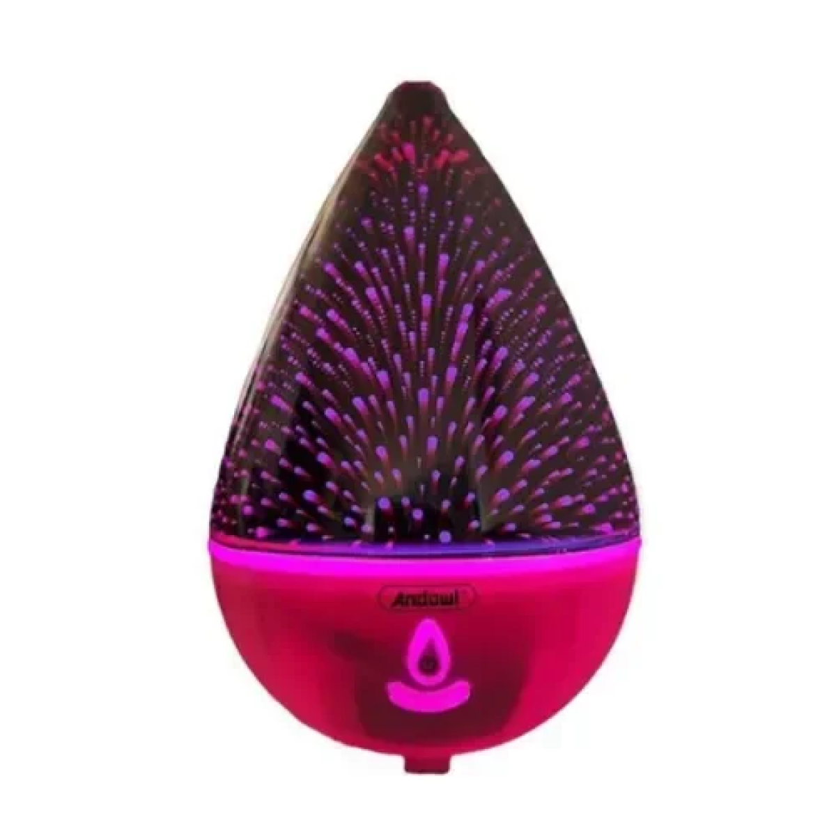 Υγραντήρας Αρωματοθεραπείας LED 135ml Andowl Q-X102 Λευκό
