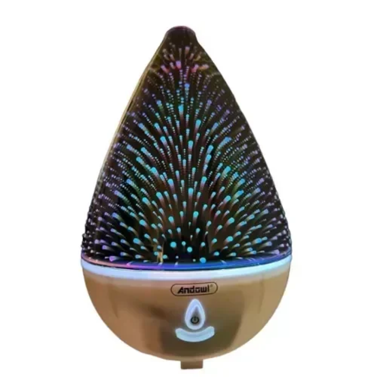 Υγραντήρας Αρωματοθεραπείας LED 135ml Andowl Q-X102 Λευκό