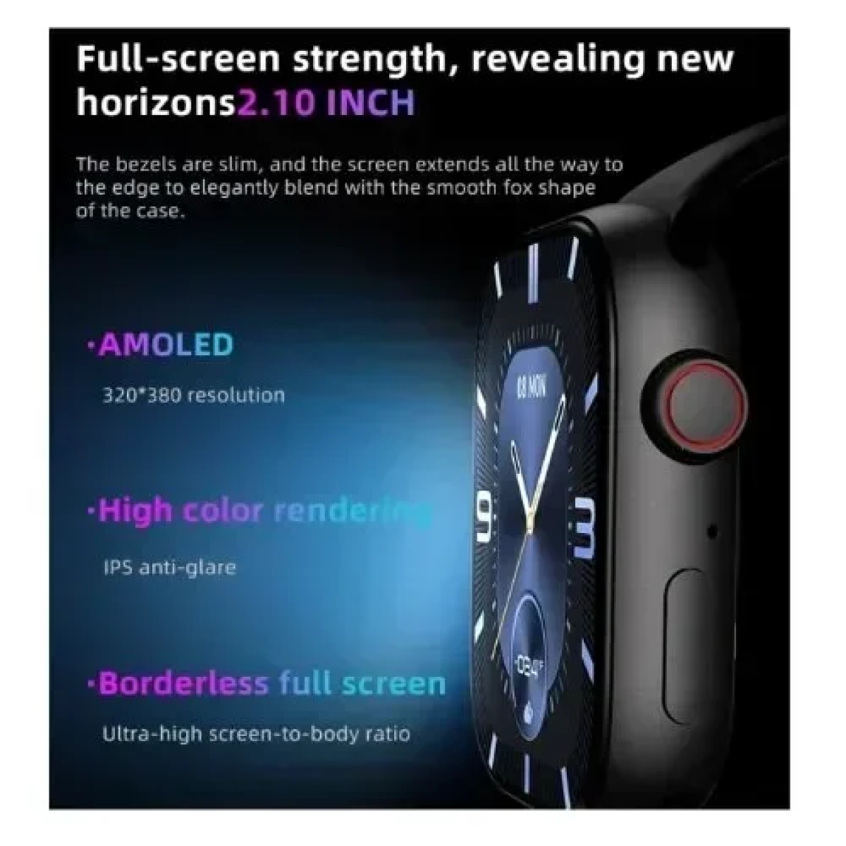 Smartwatch Byrist HW9 Pro2 με 3 Λουράκια +μπρελόκ