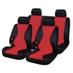 Full Set Κάλυμμα Αυτοκινήτου 9τμχ 30480 XM21-3 Μαύρο Κόκκινο