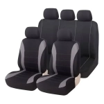 Full Set Κάλυμμα Αυτοκινήτου 9τμχ 30475 Μαύρο Γκρι