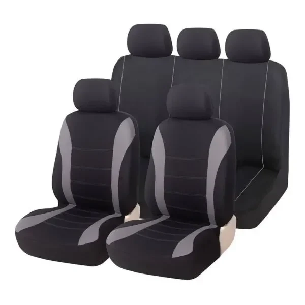 Full Set Κάλυμμα Αυτοκινήτου 9τμχ 30475 Μαύρο Γκρι