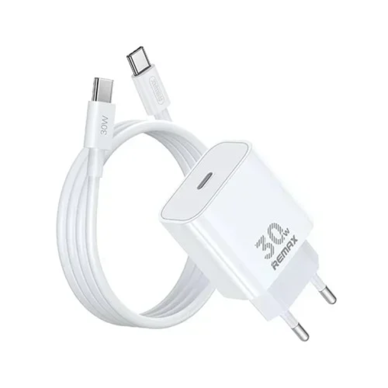 REMAX RP-U71 Φορτιστής GaN με Θύρα USB-C 30W με Καλώδιο