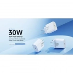 REMAX RP-U71 Φορτιστής GaN με Θύρα USB-C 30W με Καλώδιο