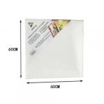 Καμβάς Ζωγραφικής Λευκός σε Τελάρο 60x60x1.6 cm 15164 - Image 3