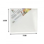 Καμβάς Ζωγραφικής Λευκός σε Τελάρο 60x70x1.6 cm 15165