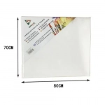 Καμβάς Ζωγραφικής Λευκός σε Τελάρο 70x80x1.6 cm 15170