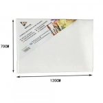 Καμβάς Ζωγραφικής Λευκός σε Τελάρο 70x120x1.6 cm 15173