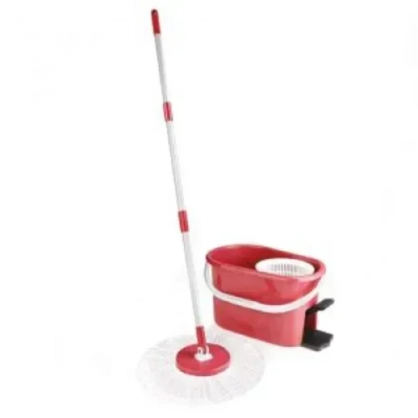 Good Easy Mop Σφουγγαρίστρα με Κουβά – Εύκολο Στύψιμο 360° με 2 ανταλλακτικά πανιά μικροϊνών