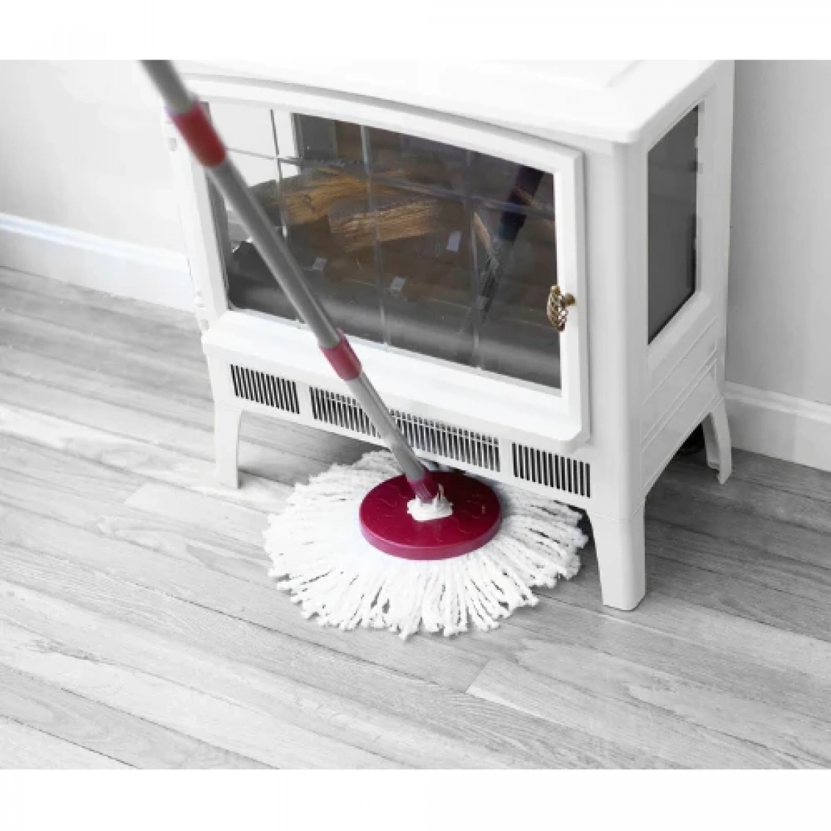 Good Easy Mop Σφουγγαρίστρα με Κουβά – Εύκολο Στύψιμο 360° με 2 ανταλλακτικά πανιά μικροϊνών