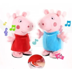 Διαδραστικό Λούτρινο Παιχνίδι Peppa Pig που μιλάει & τραγουδάει