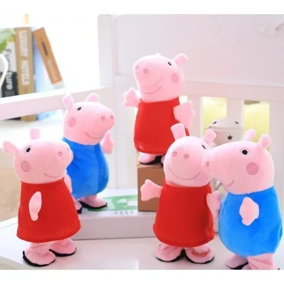 Διαδραστικό Λούτρινο Παιχνίδι Peppa Pig που μιλάει & τραγουδάει