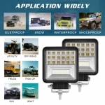 Προβολέας Αυτοκίνητου Led Work Light 126W / 38ΜΜ AM-WT-13