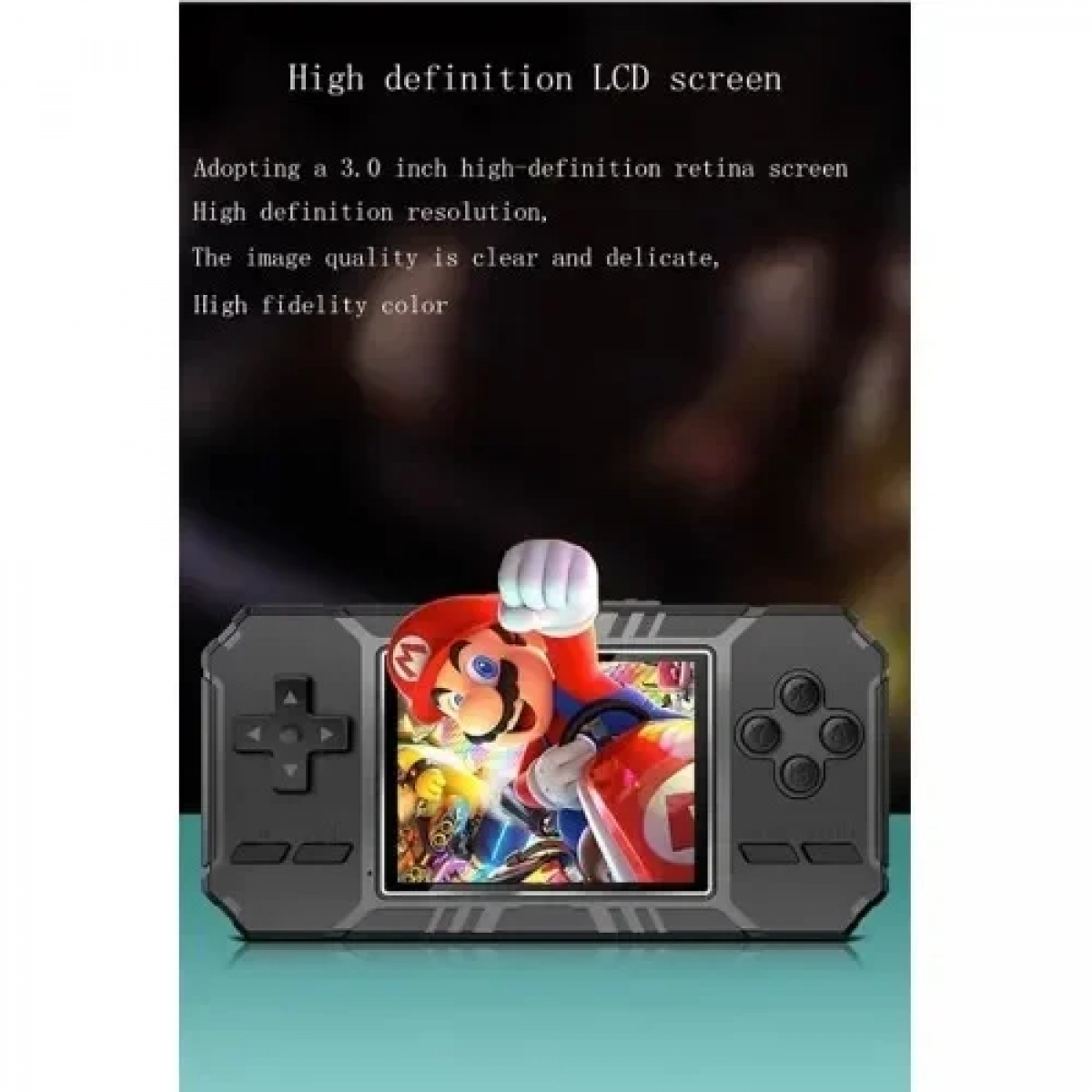 Φορητή Gaming κονσόλα Χειρός 4.3” 520 Παιχνίδια Andowl QGS8 Πράσινη