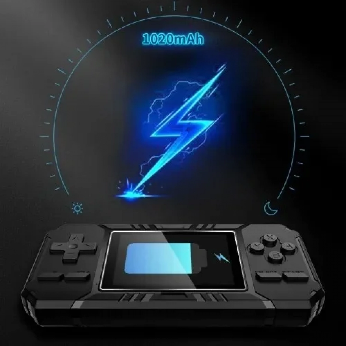 Φορητή Gaming κονσόλα Χειρός 4.3” 520 Παιχνίδια Andowl QGS8 Μπλε