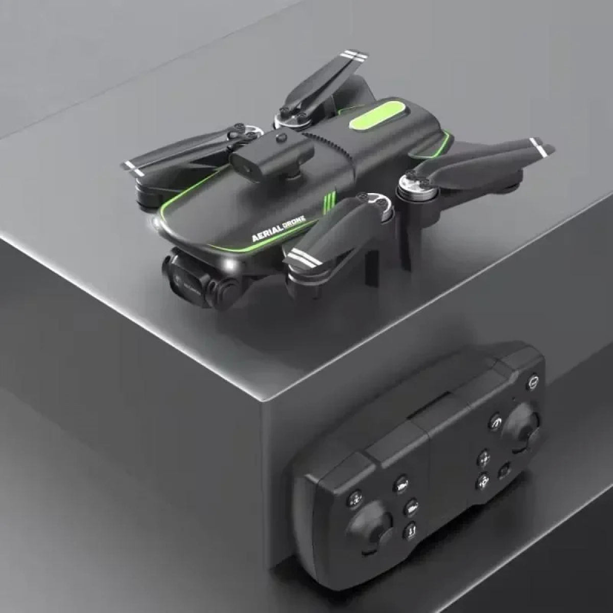 F166 Drone Τετράπλατης Αποφυγής Εμποδίων HD Dual Camera
