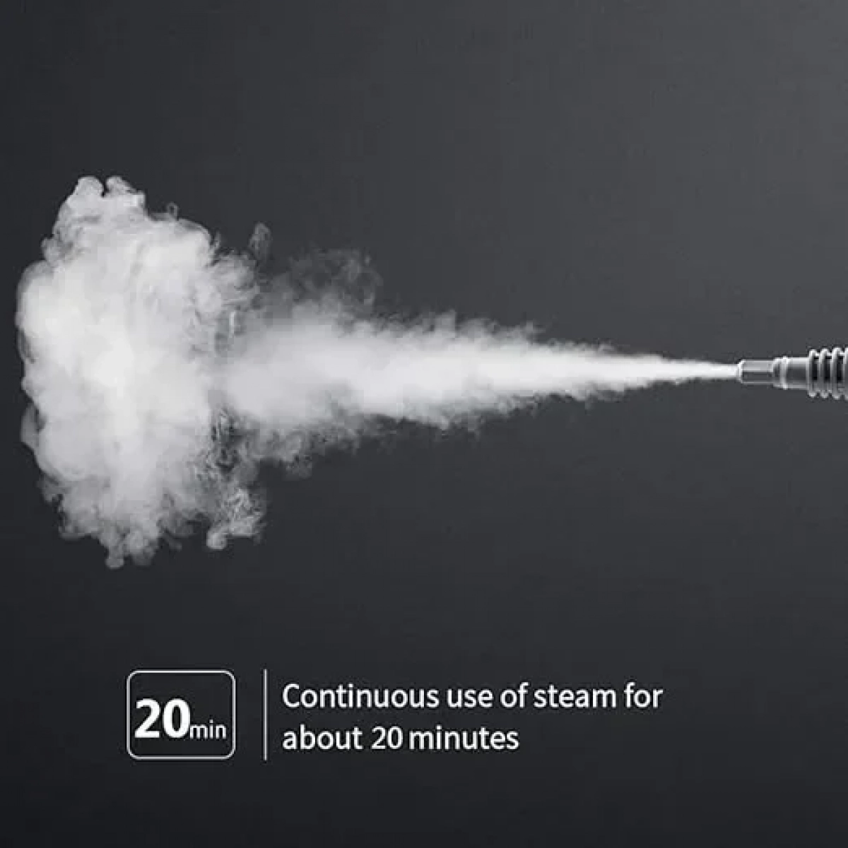 Φορητός Ατμοκαθαριστής - Αποστειρωτής 1000W με 6 κεφαλές υψηλής πίεσης χωρίς χημικά 500ML