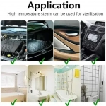 Φορητός Ατμοκαθαριστής - Αποστειρωτής 1000W με 6 κεφαλές υψηλής πίεσης χωρίς χημικά 500ML