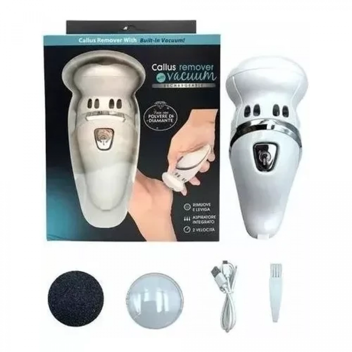 Ηλεκτρική λίμα αφαίρεσης κάλων Callus Remover Vacuum