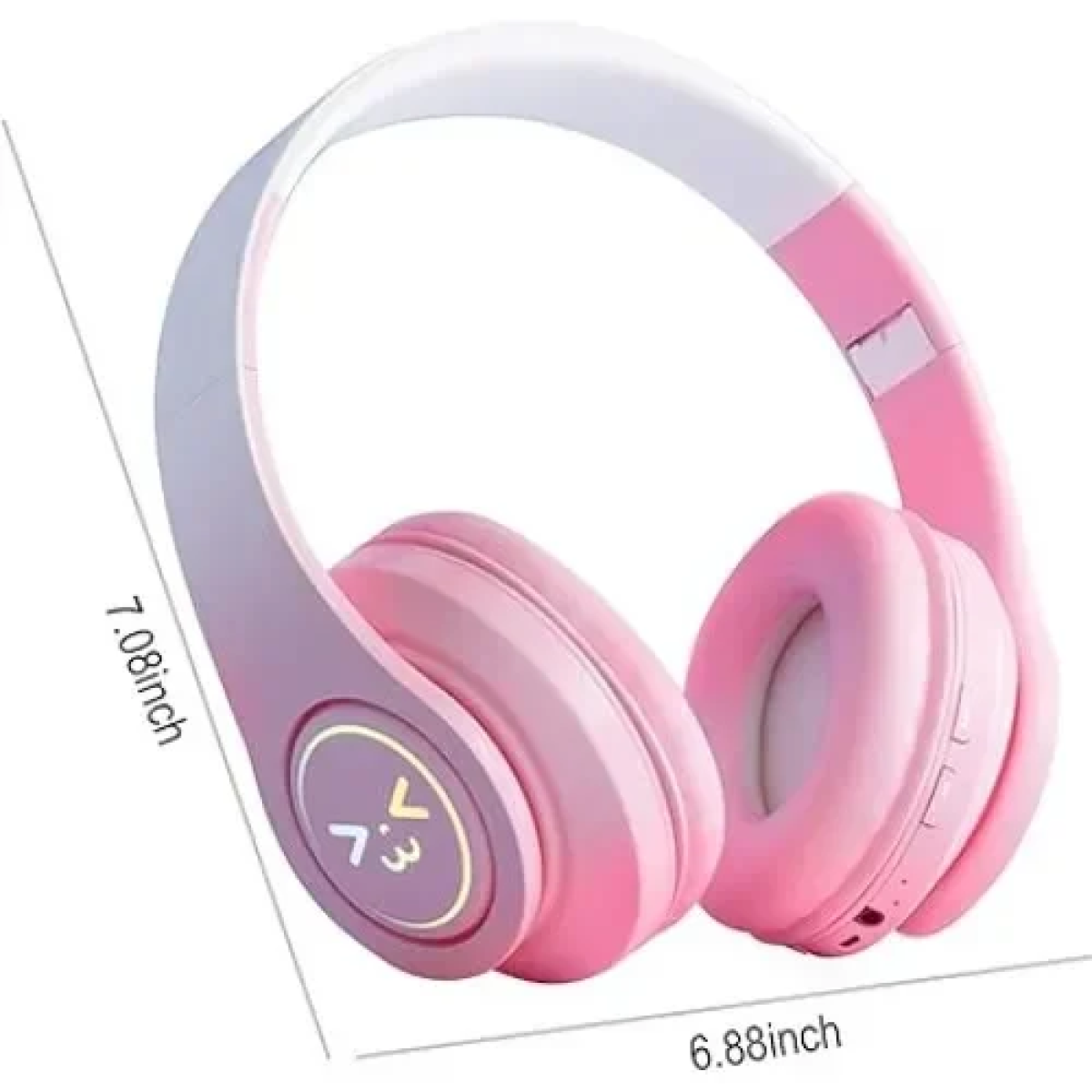 Ασύρματα Ακουστικά Bluetooth HiFi Stereo Αναδιπλούμενα SNK-B39Pro Ροζ