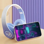 Ασύρματα Ακουστικά Bluetooth HiFi Stereo Αναδιπλούμενα SNK-B39Pro Μπλε