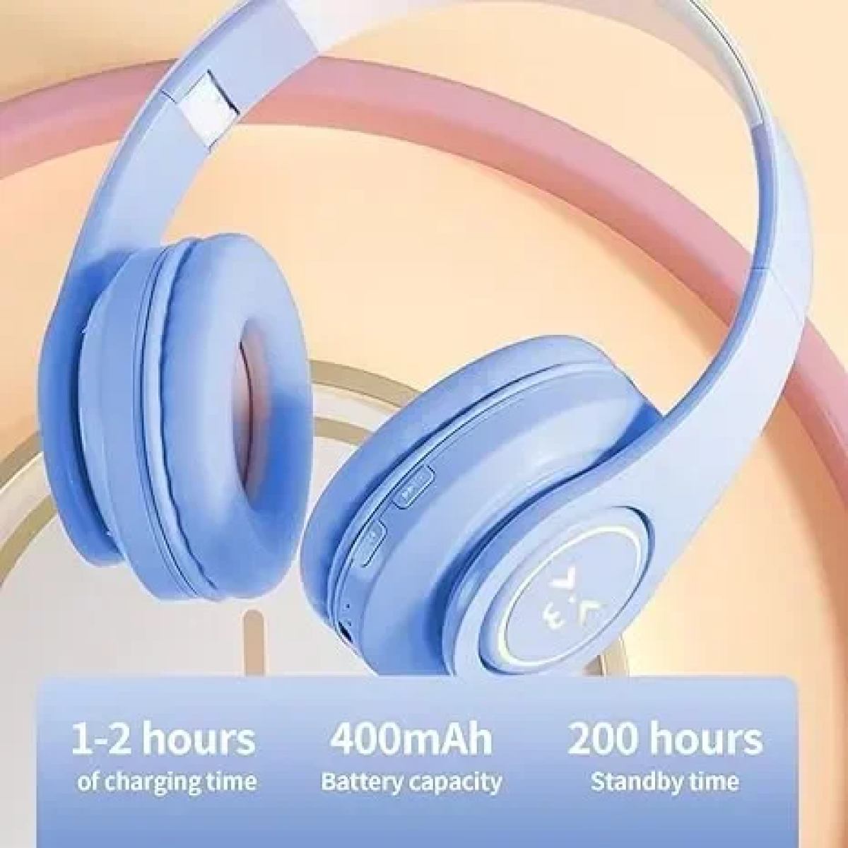 Ασύρματα Ακουστικά Bluetooth HiFi Stereo Αναδιπλούμενα SNK-B39Pro Μπλε
