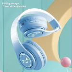 Ασύρματα Ακουστικά Bluetooth HiFi Stereo Αναδιπλούμενα SNK-B39Pro Μπλε