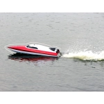 Τηλεκατευθυνόμενο Σκάφος 2.4G 801 High Speed ​​Racing Boat - Κόκκινο