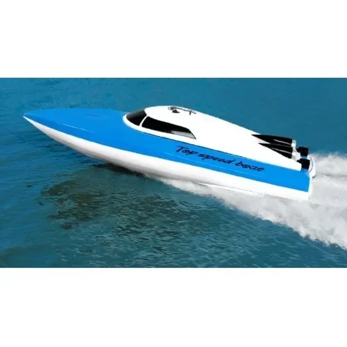 Τηλεκατευθυνόμενο Σκάφος 2.4G 801 High Speed ​​Racing Boat - Μπλε