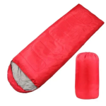 Υπνόσακος Sleeping Bag με Kουκούλα 215x75cm Κόκκινο