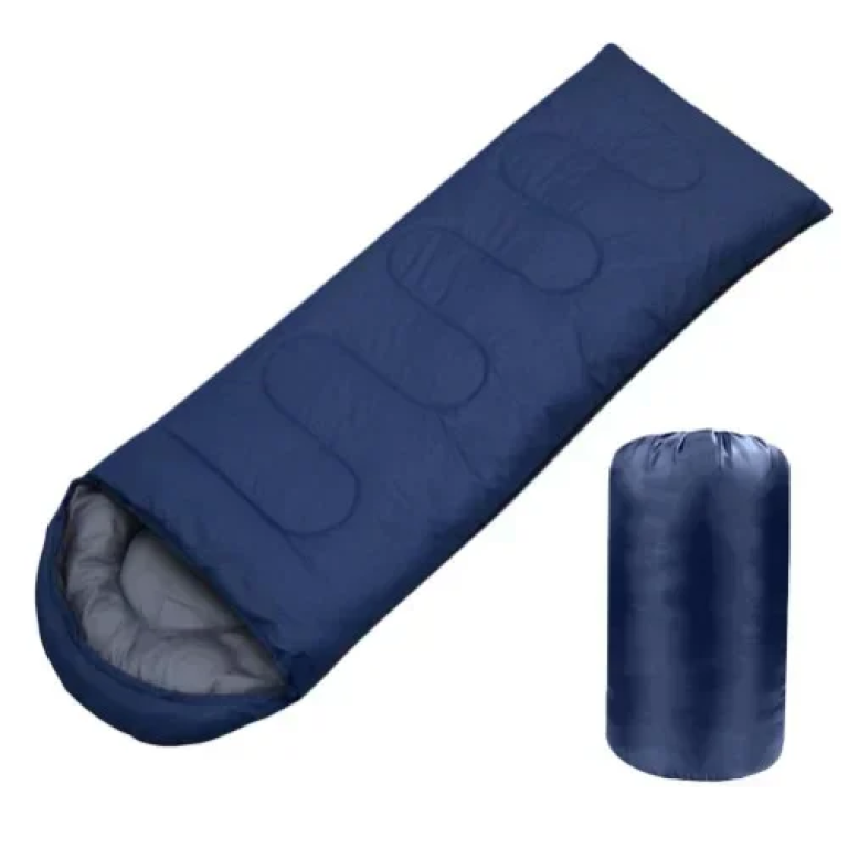 Υπνόσακος Sleeping Bag με Kουκούλα 215x75cm - Navy