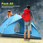Αυτόματη Σκηνή Camping για 3 Άτομα 200x220x140εκ. Μπλε
