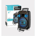 Πολυλειτουργικό Ηχειο Bluetooth Karaoke FM Radio 20W LED GTS-1700