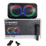 Φορητό Ασύρματο Ηχείο Bluetooth Με Μικρόφωνο Και LED Φωτισμό 6.5'' BTS-1709
