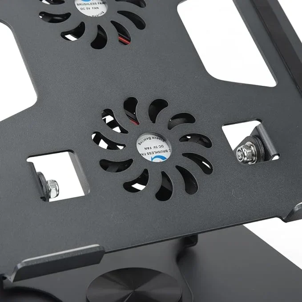 Cooling Pad για Laptop έως 15.6" Περιστροφής 360 Μοιρών με 2 Ανεμιστήρες και Διακόπτη ON/OFF YL-906 Μαύρο