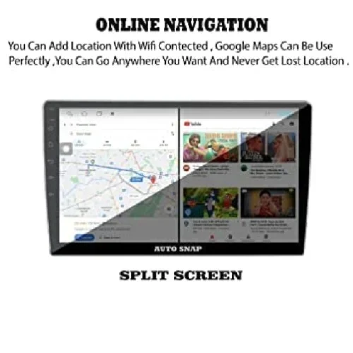 Ηχοσύστημα Αυτοκινήτου 2DIN (Bluetooth/USB/WiFi/GPS) με Οθόνη 10''