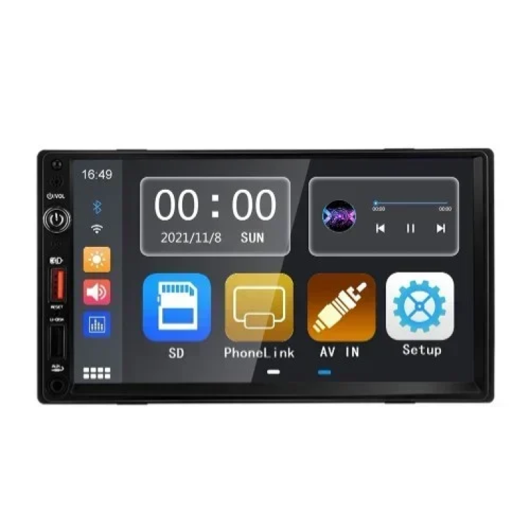 Ηχοσύστημα Αυτοκινήτου 2DIN Bluetooth/MP5 Player/SD/FM/USB με Οθόνη 7'' 7050D