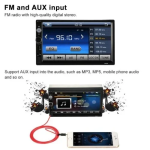 Multimedia Οθόνη Αφής Αυτοκινήτου 7″ 2Din TFT/Bluetooth/MP5/USB/SD/FM/AUX/TV με Τηλεχειριστήριο 7010H