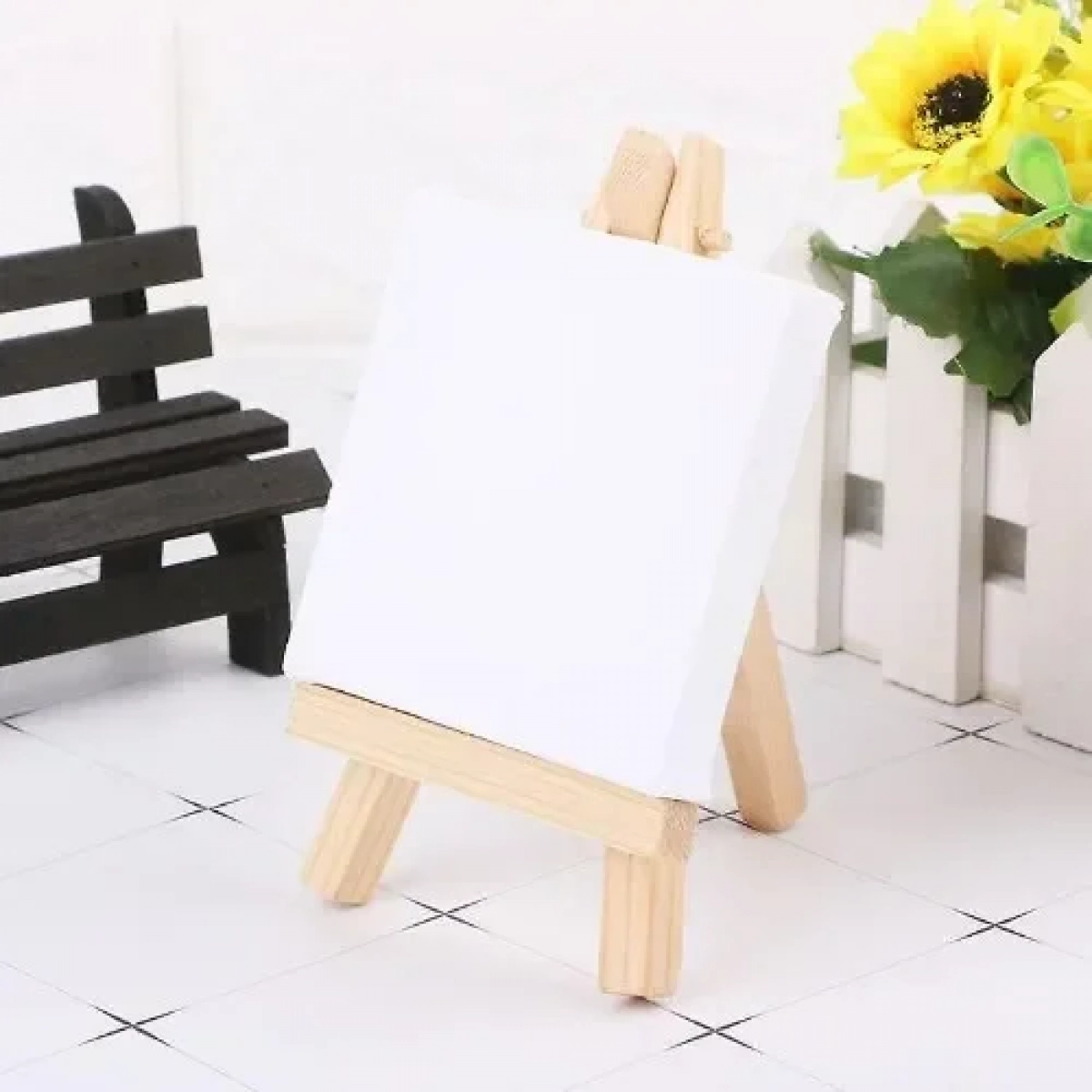 Μίνι Ξύλινο Επιτραπέζιο Καβαλέτο 25x32 cm - Βάση Στήριξης για Πίνακες, Πινακίδες & Διαφημιστικά Πάνελ 15094