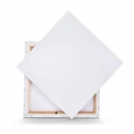 Καμβάς Ζωγραφικής Λευκός σε Τελάρο 80x80x1.6 cm 15174