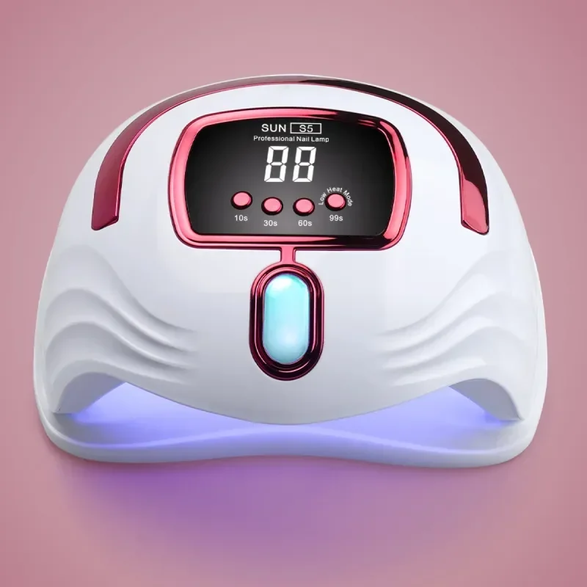 Επαγγελματικό Φουρνάκι Νυχιών 268W UV/LED Lamp SUN S5 - Ροζ