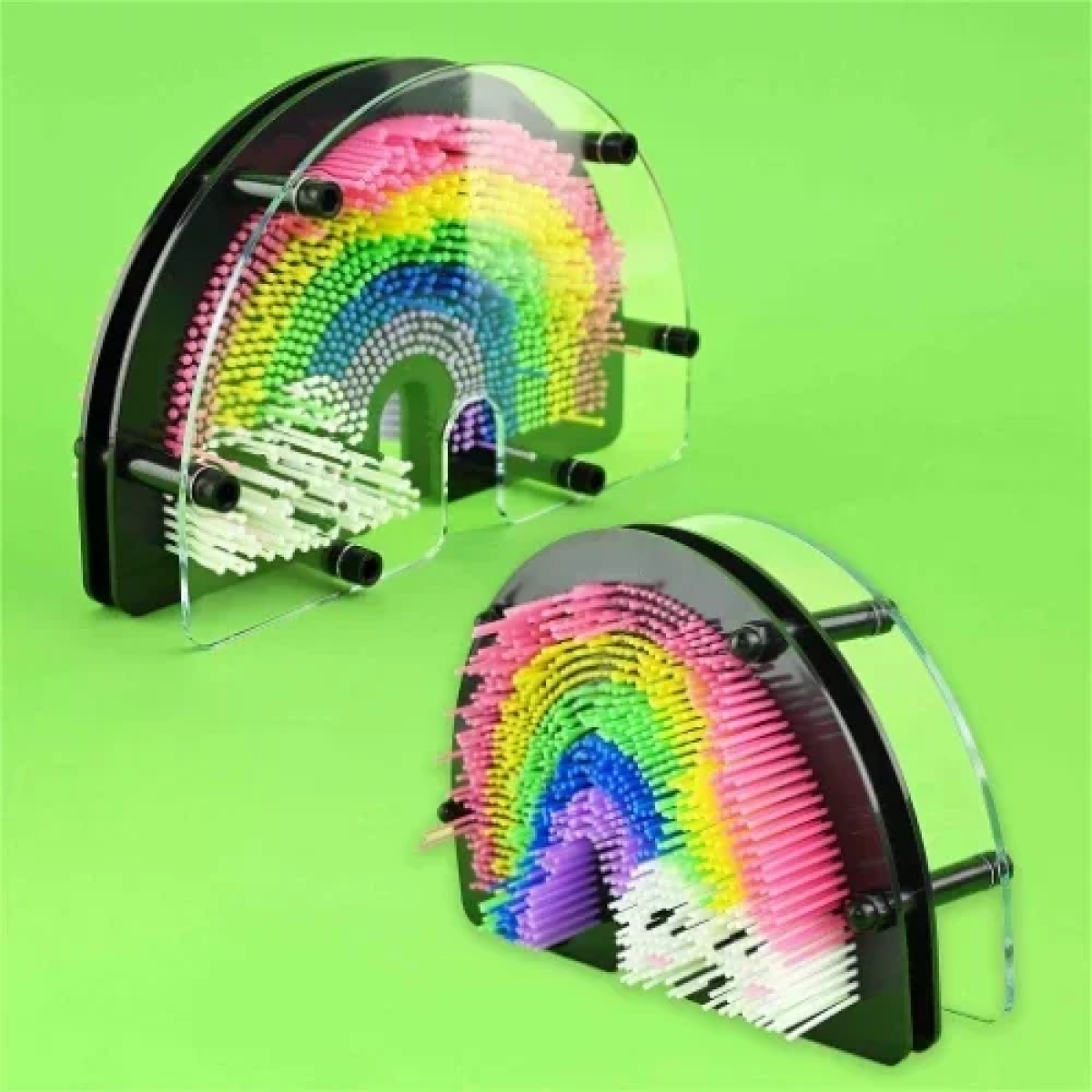 Επιτραπέζιο Διακοσμητικό 3D Pin Art 8+ Ουράνιο Τόξο