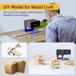 DAJA DJ6 Pro Laser Engraver Φορητό Κιτ Χάραξης Λέιζερ για DIY 80x80mm