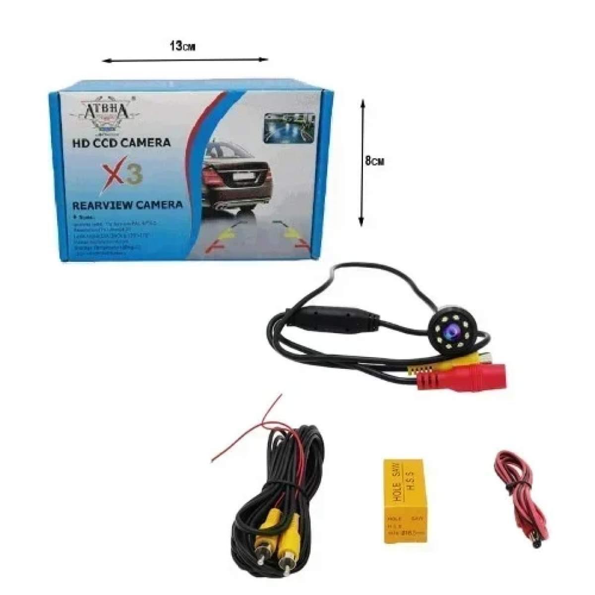 Κάμερα Οπισθοπορείας Αυτοκινήτου Universal HD CCD camera – Car rearview camera - Image 2